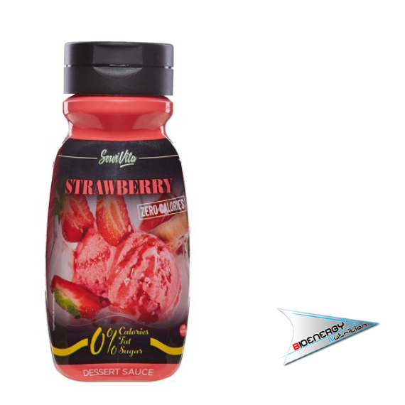 Servivita-SALSA ZERO CALORIE (Conf. 320 ml)   Strawberry   